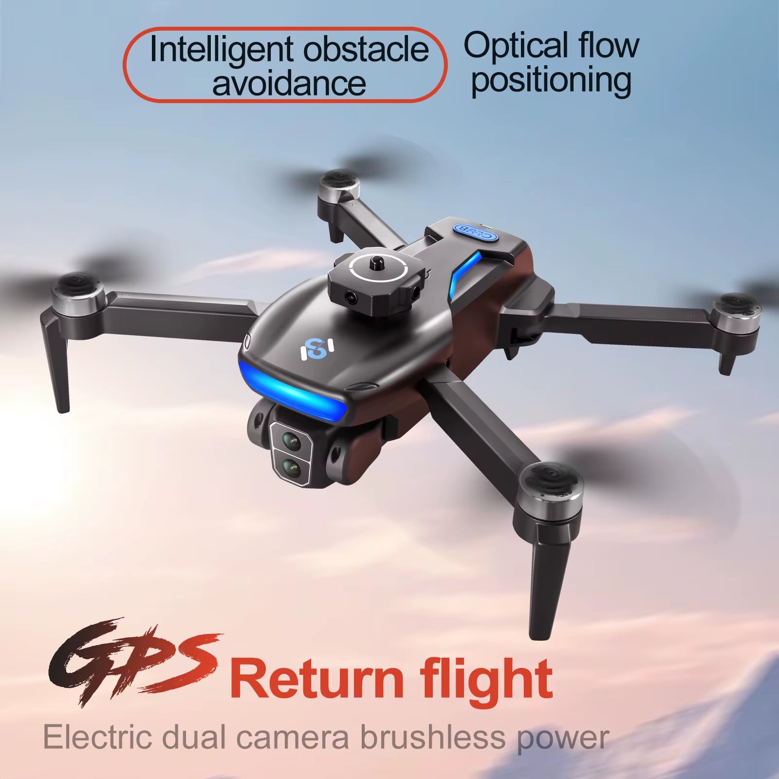 S181 GPS Drone Camera 8K Professional FPV Dron 4K Camera Photography RC Quadcopter Aerial Aircraft Helicopter Obstacle Avoidance