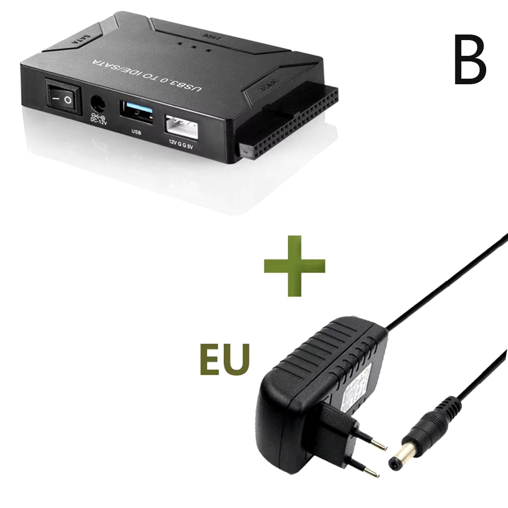 USB 3.0 Zilkee Ultra Recovery Converter Sata HDD SSD Hard Disk Drive Data Transfer Converter SATA Adapter Cable