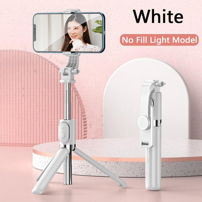 Portable Selfie Stick Tripod,Summer Wireless Mobile Phone Stand Tripod with Detachable Tripod,Bluetooth Remote,Summer Selfie Accessories for Music Festival,Back to School