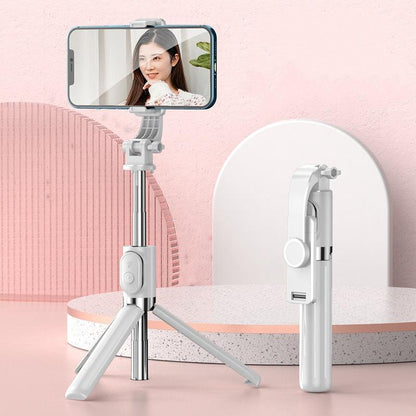 Portable Selfie Stick Tripod,Summer Wireless Mobile Phone Stand Tripod with Detachable Tripod,Bluetooth Remote,Summer Selfie Accessories for Music Festival,Back to School