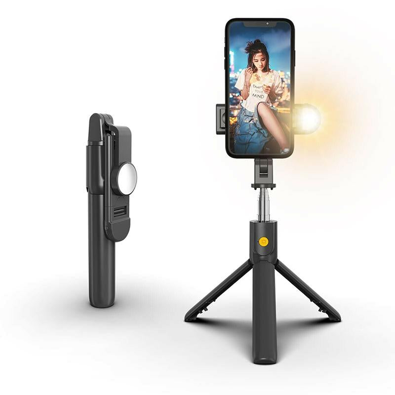 Portable Selfie Stick Tripod,Summer Wireless Mobile Phone Stand Tripod with Detachable Tripod,Bluetooth Remote,Summer Selfie Accessories for Music Festival,Back to School