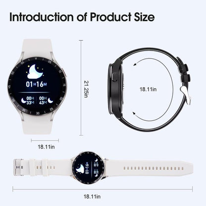 Smart Watch with Earbuds 2In1, 1.39" IPS Screen IP67 Waterproof Smartwatch (White) Bluetooth Devices Wearable Smartwatch Earbuds Smartphone Wristwatch